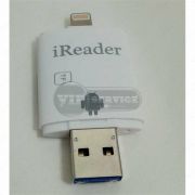 Адаптер iReader TF (card reader) USB A Lighthing