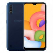 Смартфон Samsung A01 (черные, синие и красные цвета)