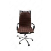 Ортопедический чехол для офисного кресла (коричневый)