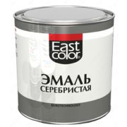 Эмаль серебристая с металлическим эффектом (0,75 кг.)