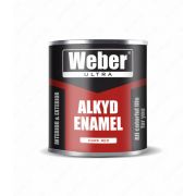 Алкидная краска«WEBER» (бардовая) 0,9 КГ