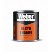 Алкидная краска для пола«WEBER»(желто-коричневая)«STANDART» 0,9 KГ