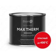 Термостойкая антикоррозионная эмаль Max Therm/красный RAL 3002/400⁰С/25 кг