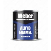 Алкидная краска«WEBER» (синий) 0,9 КГ