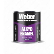 Алкидная краска«WEBER» (БЕЛАЯ) «Universal»0,9 KГ