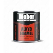 Алкидная краска«WEBER» «PREMIUM» (красно-коричневая)0,9 KГ