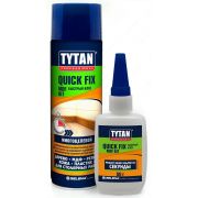 TYTAN CYANOACRYLAT GLUE ДВУХКОМПОНЕНТНЫЙ ЦИАНАКРИЛАТНЫЙ КЛЕЙ ДЛЯ МДФ (бесцветный) 100 гр