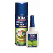 Клей для МДФ. Двухкомпонентный «TYTAN MDF KIT» (50грамм+200мл.)