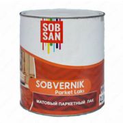 SOBVERNIK MAT МАТОВЫЙ ПАРКЕТНЫЙ ЛАК (0,75кг)