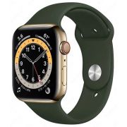 Умные часы Apple Watch Series 6 GPS + Cellular 44mm Stainless Steel (Gold)