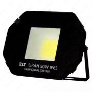 Прожектор светодиодный URAN СДО 01 50W-IP65-6500K-Черный ELT