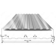 Профнастил МП-20 Цинк 0.7мм (Узб)