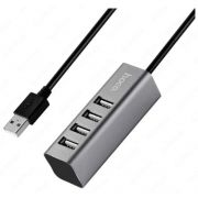 Хаб Hoco HB1 Line Machine USB to 4xUSB - Tarnish