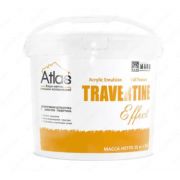 Декоративная штукатурка Atlas Travertine Effect 25 кг Темная