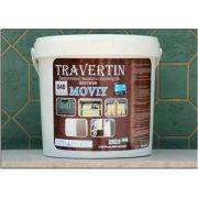 Декоративная штукатурка MOVIY TRAVERTIN 040, цветная, 25 кг