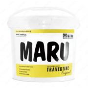 Декоративная штукатурка Maru Travertine Original Premium 25 кг Темная