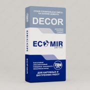 Декоративная штукатурка дождик Eco Мir «Dekor» (25 кг)