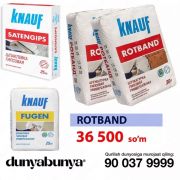 Шпаклевка гипсовая KNAUF Saten Gips