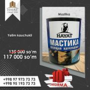 Мастика клеящая каучковая Hayat