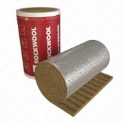 Утеплитель Rockwool Вайред Мат ALU I 50 мм 1х4 м 4 кв.м отражающий