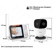 Цифровая видеоняня DECT KX-HN3001RU BABY MONITOR