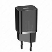 Сетевое зарядное устройство (20W) Baseus Super Si Quick Charger Black TZCCSUP-B01