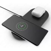 Беспроводное зарядное устройство Belkin Wireless charging Dual Pad Wireless Charging Qi, 2x 10W, black