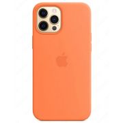 Силиконовый чехол Silicone Case with MagSafe Dark orange для iPhone 12 Pro Max