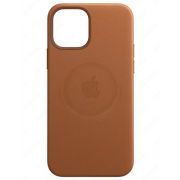 Кожаный чехол Leather Case with MagSafe Brown для iPhone 12 Pro Max