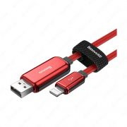 Кабель Baseus Glowing Data cable USB For Lightning 1 м, CALLG-09