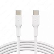 Кабель Belkin PVC C-C 2.0 1M, WHT, 1 м (CAB003BT1MWH)