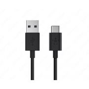 Кабель Belkin USB 2.0 Mixit USB-A / USB-C, 480MBPS, 3A, black, 1.8 м (F2CU032bt06-BLK)