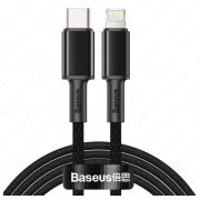 Кабель Baseus High Density Braided Fast Charging Data Cable Type-C - Lightning PD 20W 2m CATLGD-A01