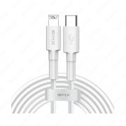 Кабель BMX Mini White MFi Сertified Cable Type-C - Lightning PD 18 Вт 1.8 м CATLSW-B02