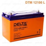 Аккумуляторная батарея Delta DTM 12100 L (12V / 100Ah)