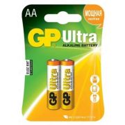 Батарейка GP ULTRA ALKALINE (LR6) AA 2 в целофане