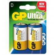 Батарейка GP Ultra Plus Alkaline (LR20) D 2*BL