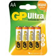 Батарейка GP ULTRA ALKALINE (LR6) 4*BL