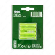 Аккумулятор PEAK POWER NiMH 1.2V 800mAh (R03) AAA 4*BL