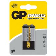 Батарейка GP SUPERCELL 9.0V (6F22) 1*BL