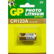 Батарейка GP Lithium FOTO 3.0V (CR123A) 1*BL