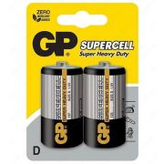 Батарейка GP SUPERCELL 1.5V (R14) 2*BL