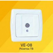 Розетка VERA VE-8 с разъемом для TV