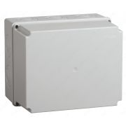 Коробка КМ41261 распаячная для о/п 150х110х85 мм IP44 (RAL7035, гладкие стенки)