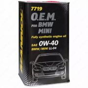 Моторное масло Mannol OEM 7719 for BMW 0W-40 (Metal) 4л