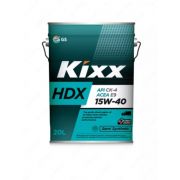Премиальное моторное масло для нагруженных дизельных двигателей Kixx HDX CK-4