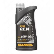 Моторное масло Mannol 7702 O.E.M. for Chevrolet Opel 10W-40 1л (Metal)
