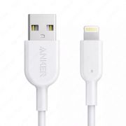 USB кабель Anker Powerline II with lightning connector 3ft C89, белый (A8432H22)