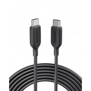 USB кабель Anker PowerLine III USB-C to USB-C 2.0 Cable 3ft Black (A8852H11)