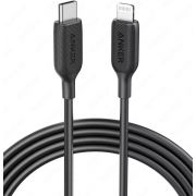 USB кабель Anker PowerLine III USB-C to Lightning 2.0 Cable 3ft Black (A8832H11)